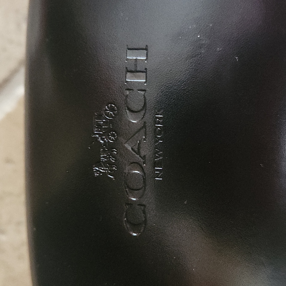 Coach Hard Black Eyeglass Case - Picture 7 of 7